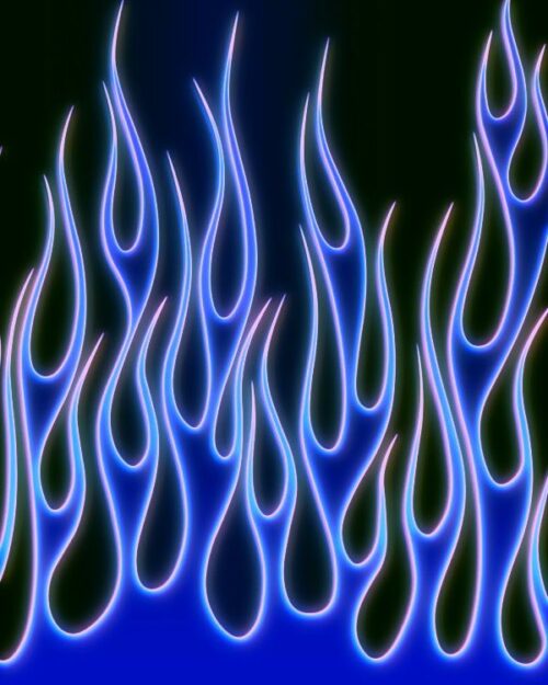 Blue Flame Wallpaper