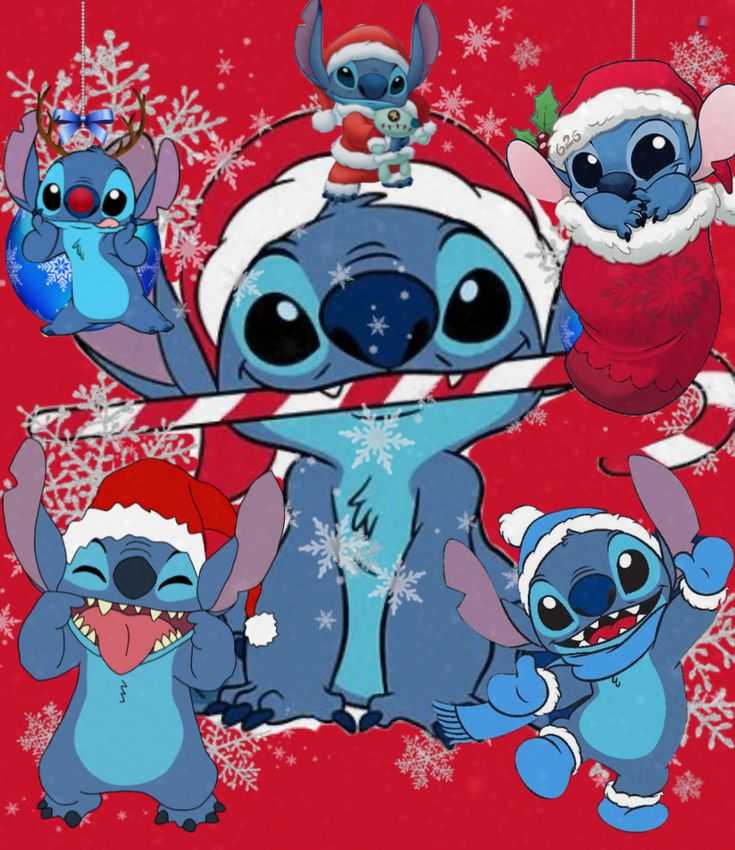 Download Cold Blue Christmas Stitch Wallpaper  Wallpaperscom