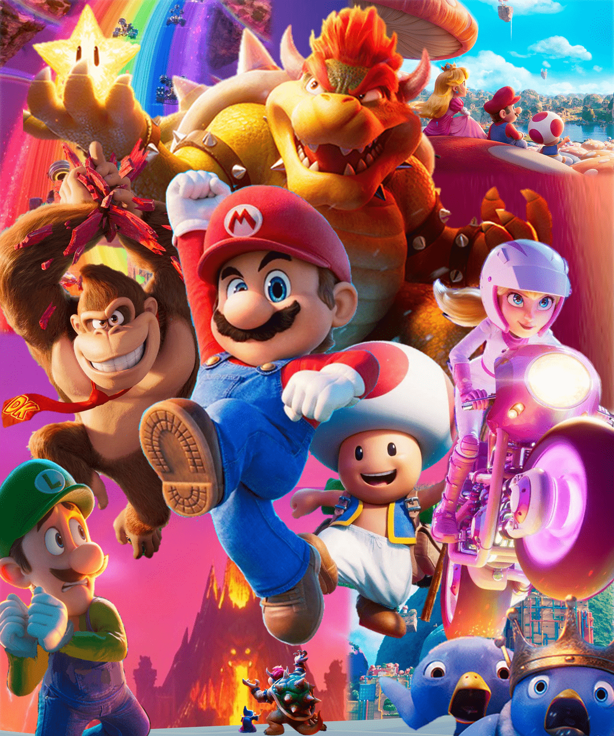 Check Out All 14 Super Mario Bros Movie Posters  GameSpot