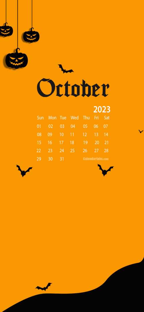 October 2023 Wallpaper