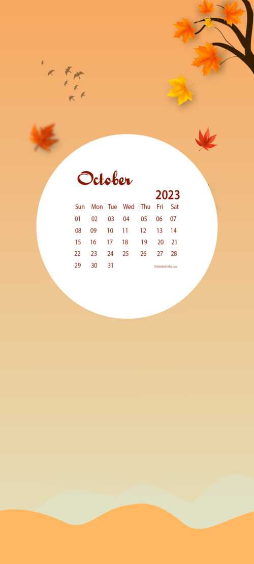 October 2023 Wallpaper