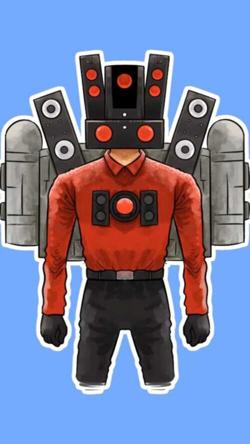 Titan Speaker Man Wallpaper