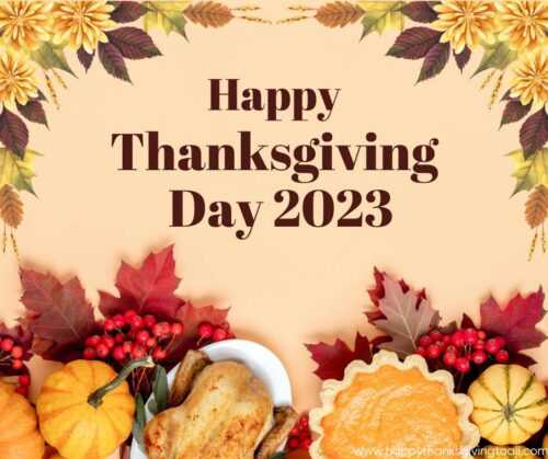 Thanksgiving 2023 Wallpaper
