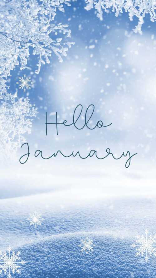 January 2024 Calendar Wallpaper